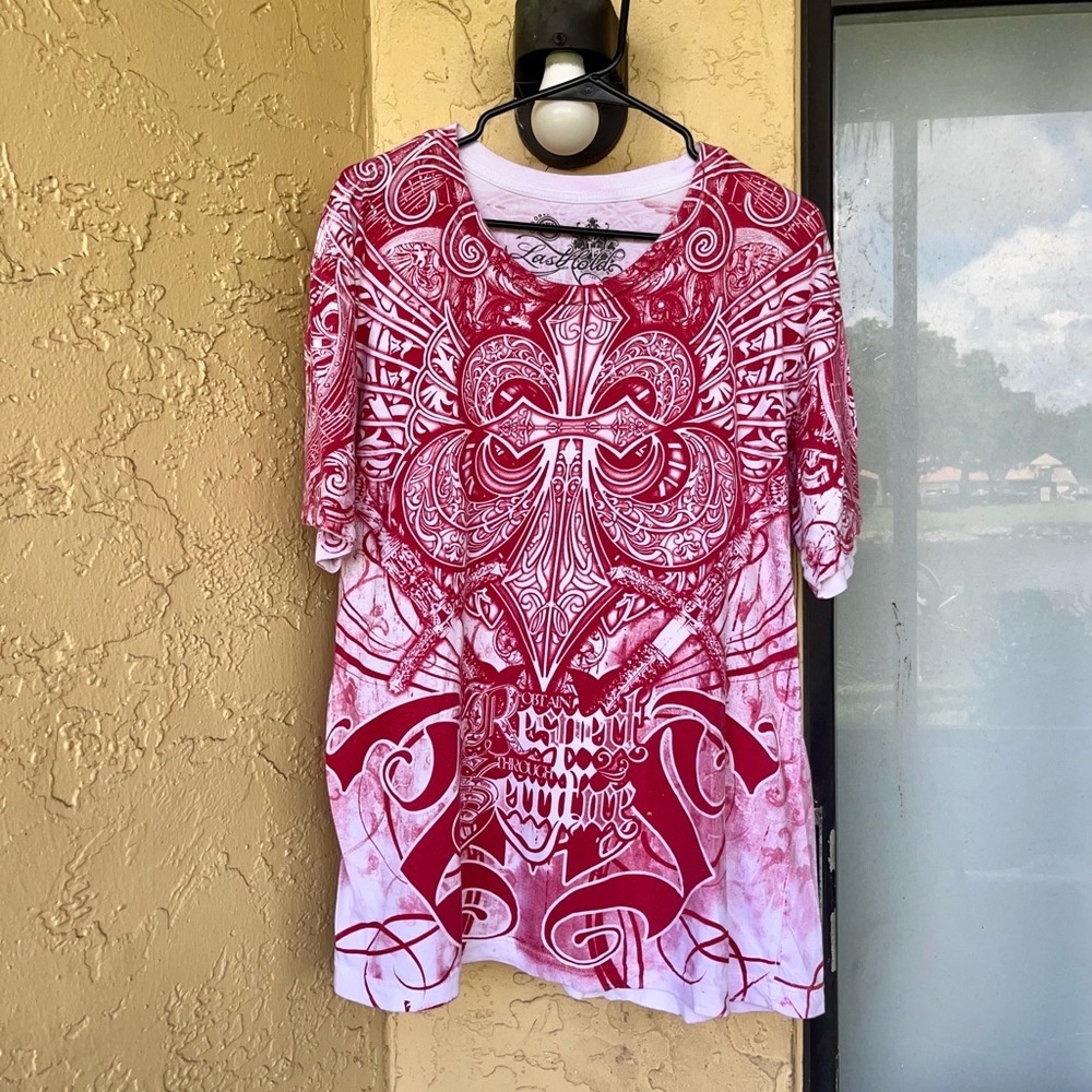 Y2K Cross Aop T-shirt XL